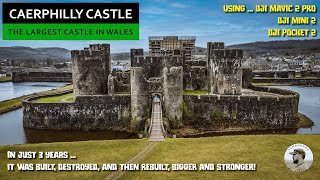 Caerphilly Castle  The Largest in Wales 2nd in Britain [upl. by Lertnahs157]