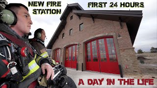 First 24 Hours in a New Fire Station  A Day in the Life [upl. by Dubenko18]