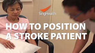 How To Position A Stroke Patient [upl. by Idelia]