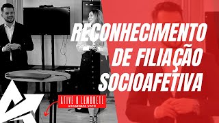 DIREITO DE FAMÍLIA Reconhecimento de filiação socioafetiva [upl. by Omle]