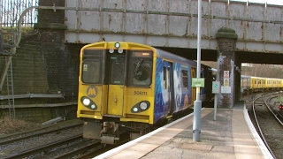 Half an Hour at 216  Birkenhead North Station 1022017  Class 507 508 terminus [upl. by Bourn33]