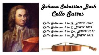 Johann Sebastian Bach  Cello suites in 432 Hz great for reading or studying [upl. by Nrobyalc]