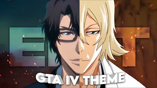 Aizen x Urahara  GTA IV Theme Edit [upl. by Salim]